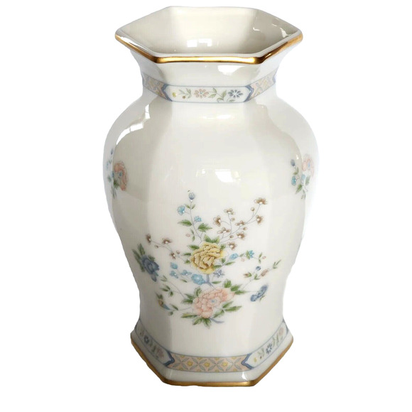 Gorham Cherrywood Pedal Vase CW-35, Classic Design, 8.5 Inch Collectible Decor - Picture 1 of 8